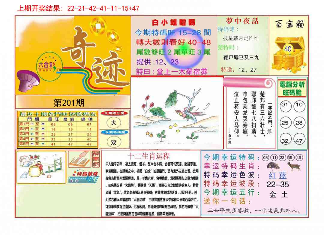 201期九龍奇迹A(推荐)[图]