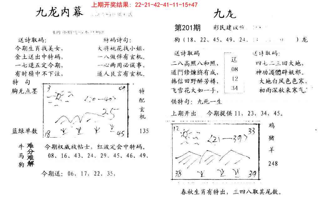 201期九龙内幕[图]