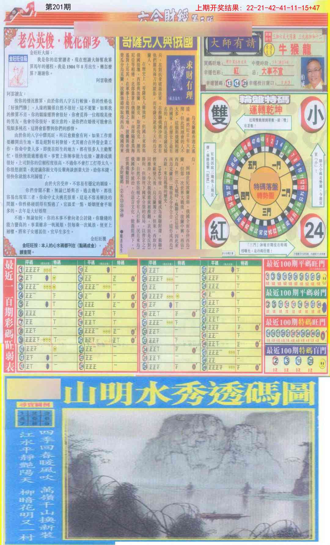 201期六合财经C加大版[图]