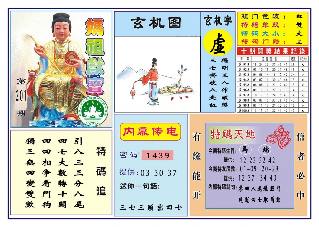 201期马祖献宝[图]