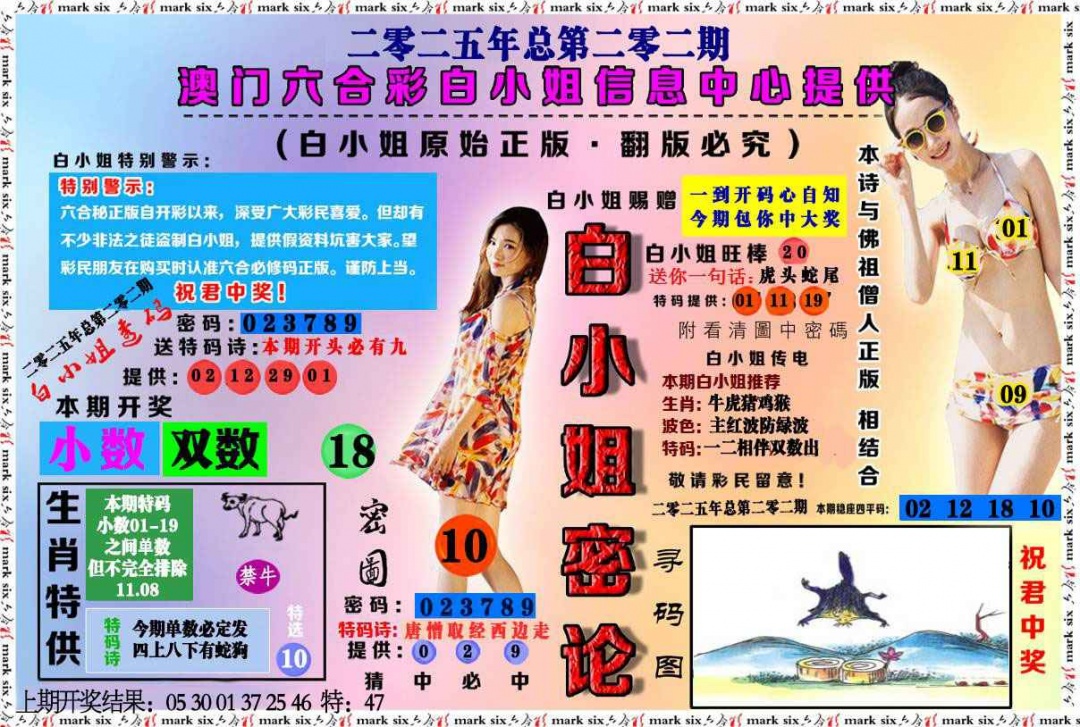 202期白小姐密论[图]