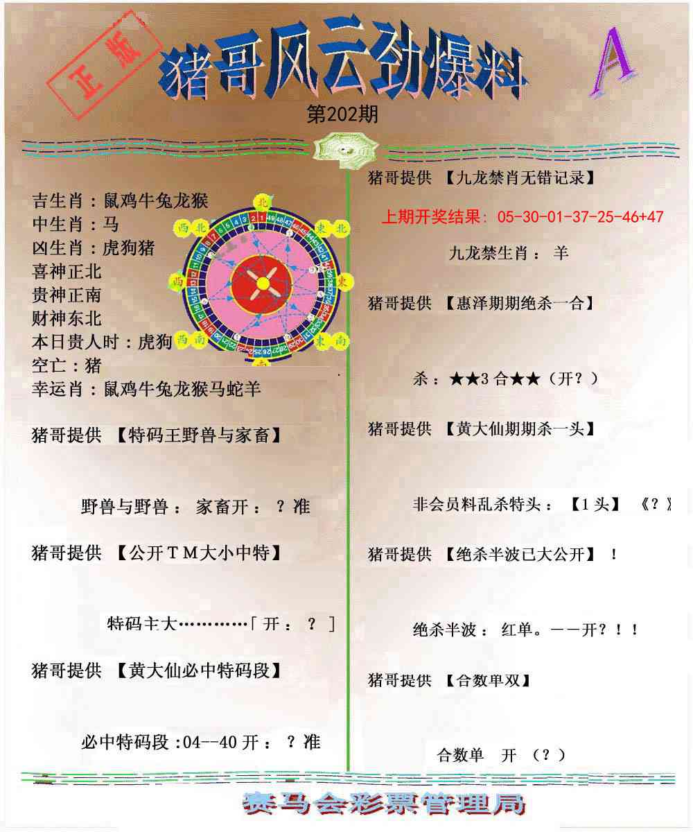 202期猪哥风云劲爆料A[图]