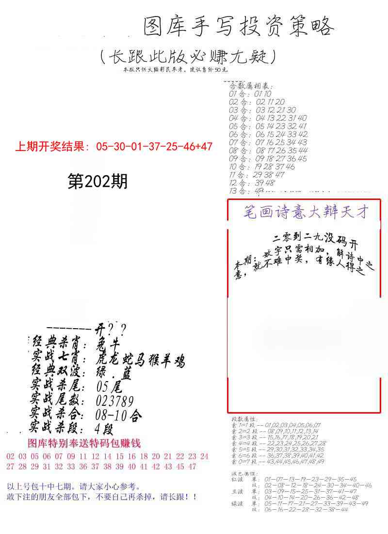 202期手写投资策略[图]