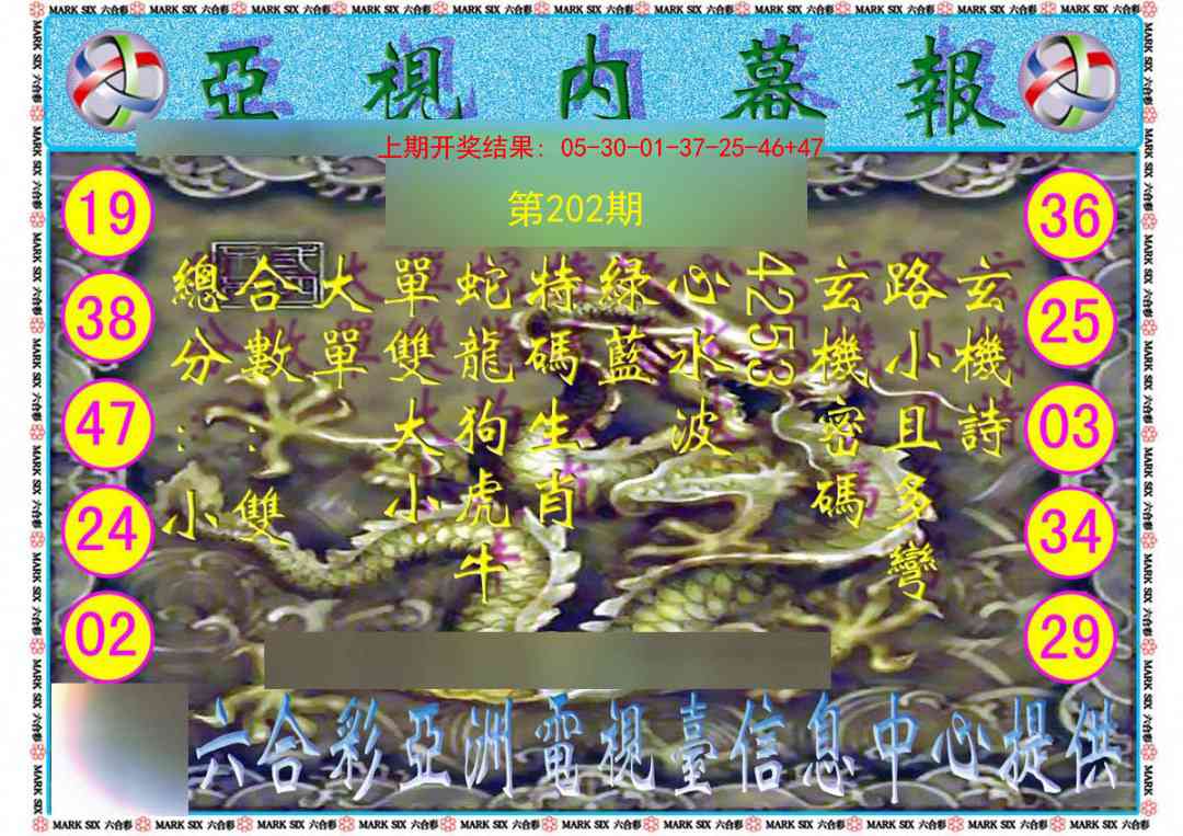 202期亚视内幕报[图]