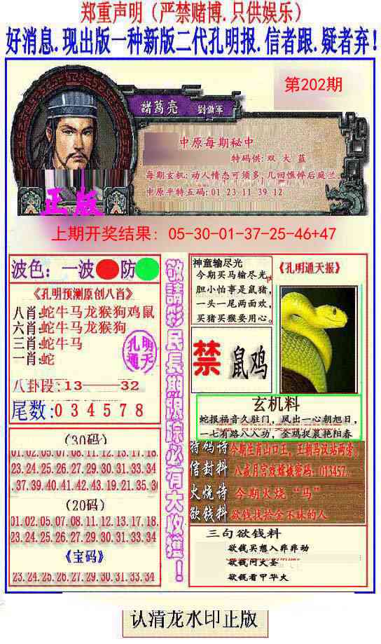 202期另二代孔明报[图]