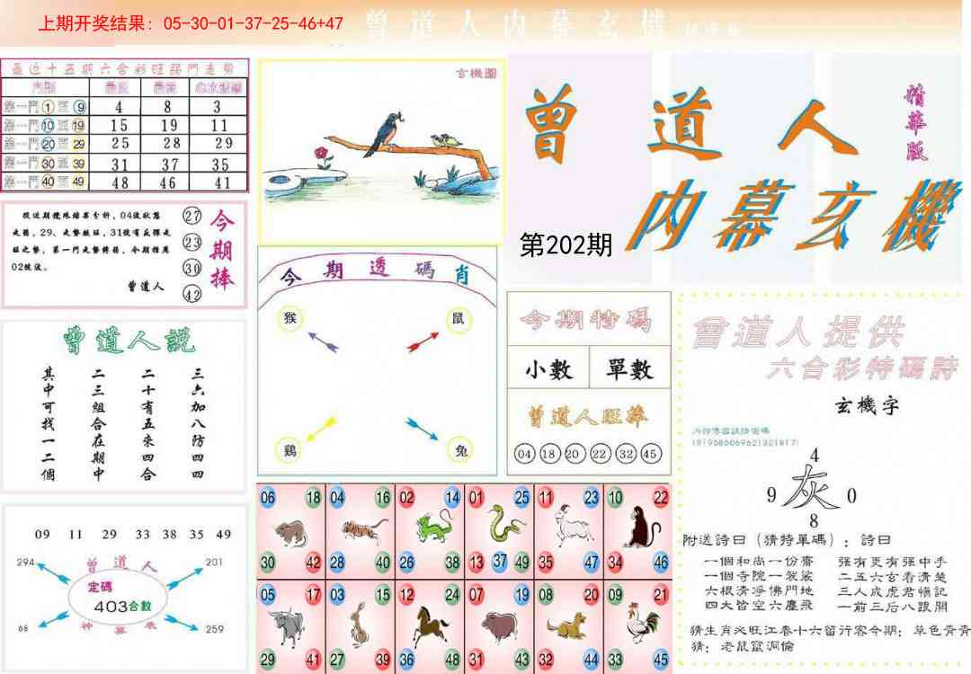 202期曾道人内幕精华版[图]