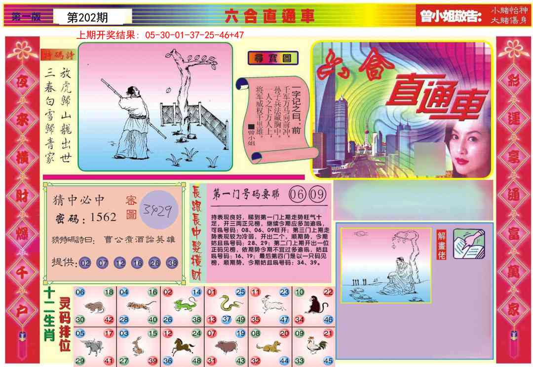 202期六合直通车A[图]