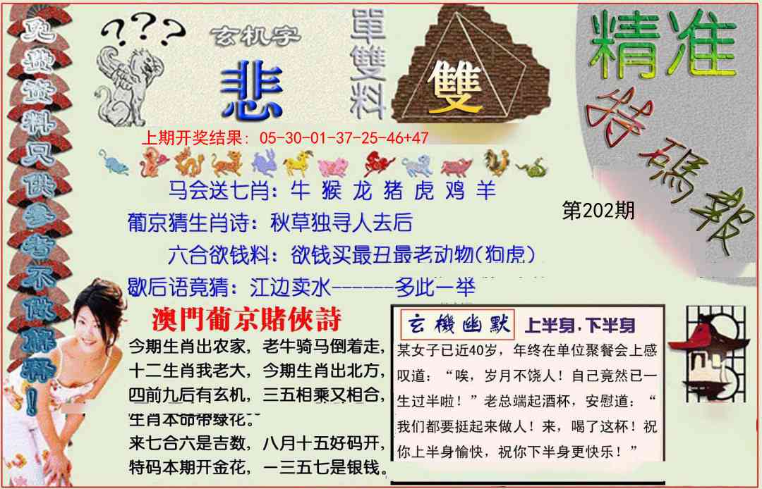 202期精准<特碼報>[图]