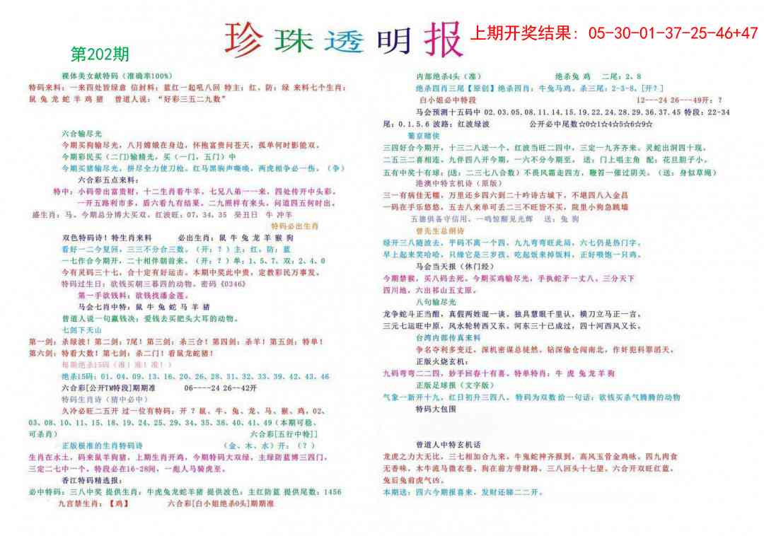 202期珍珠透明报[图]