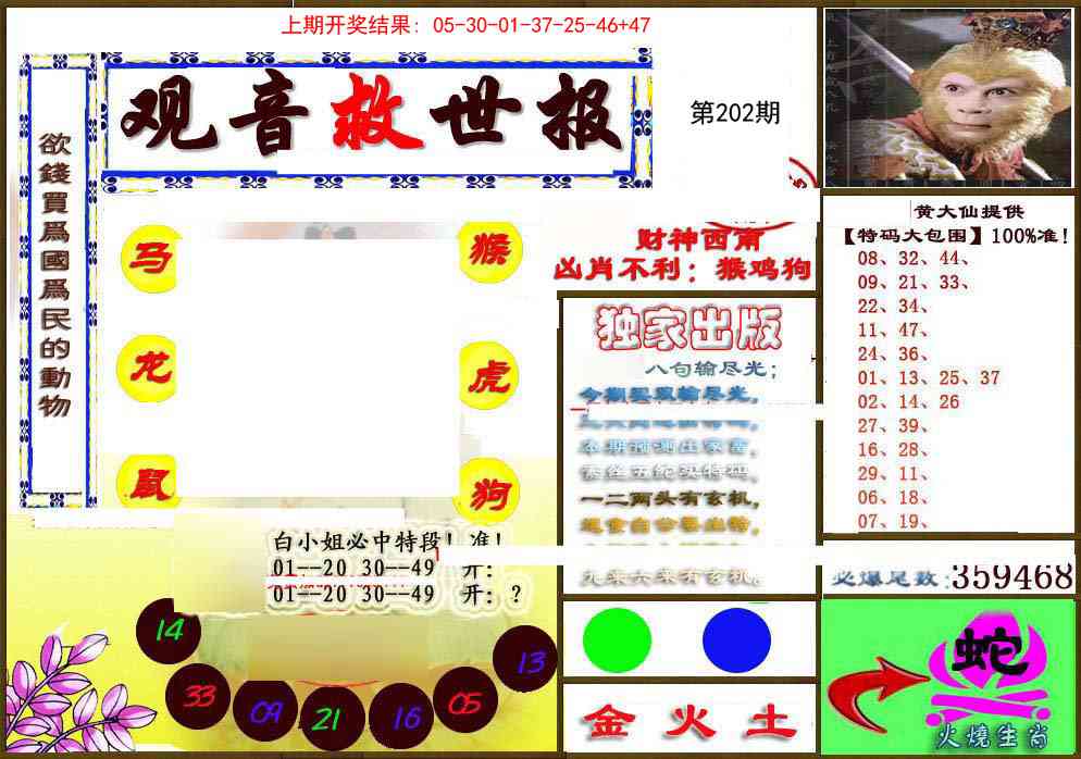 202期(另)观音救世密报[图]