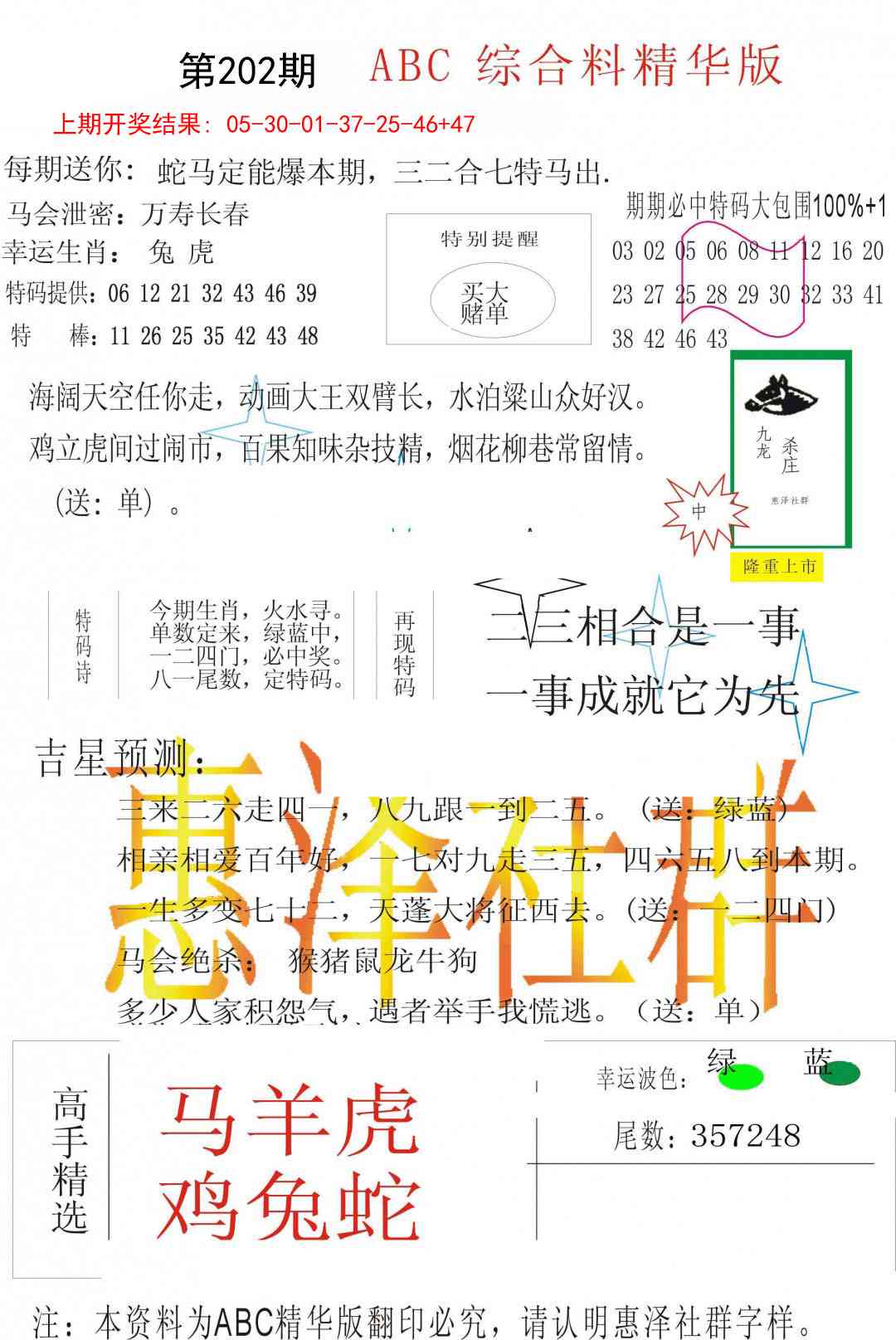 202期综合正版资料[图]