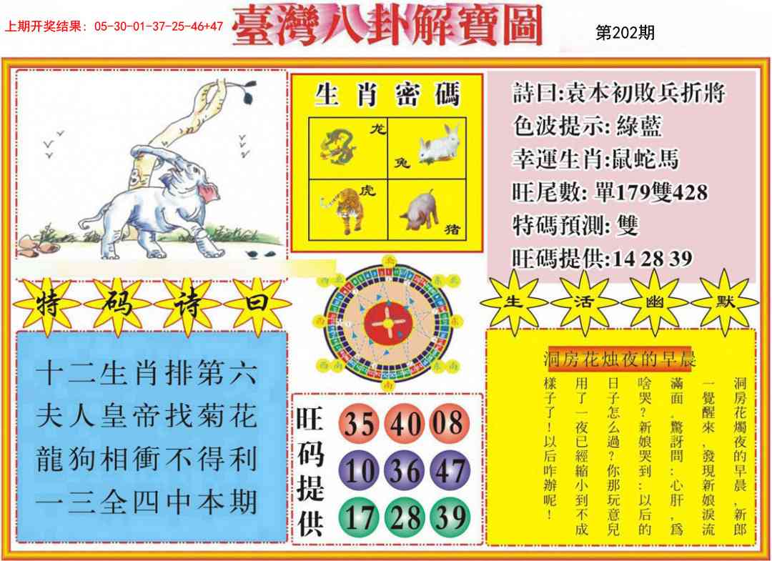 202期台湾八卦解宝图[图]