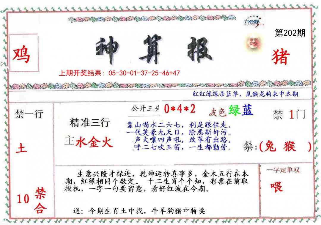 202期神算報[图]