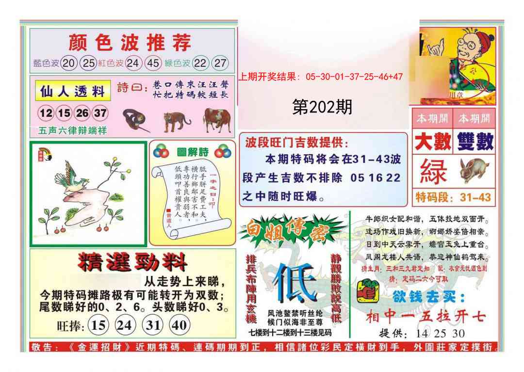 202期金运招财[图]