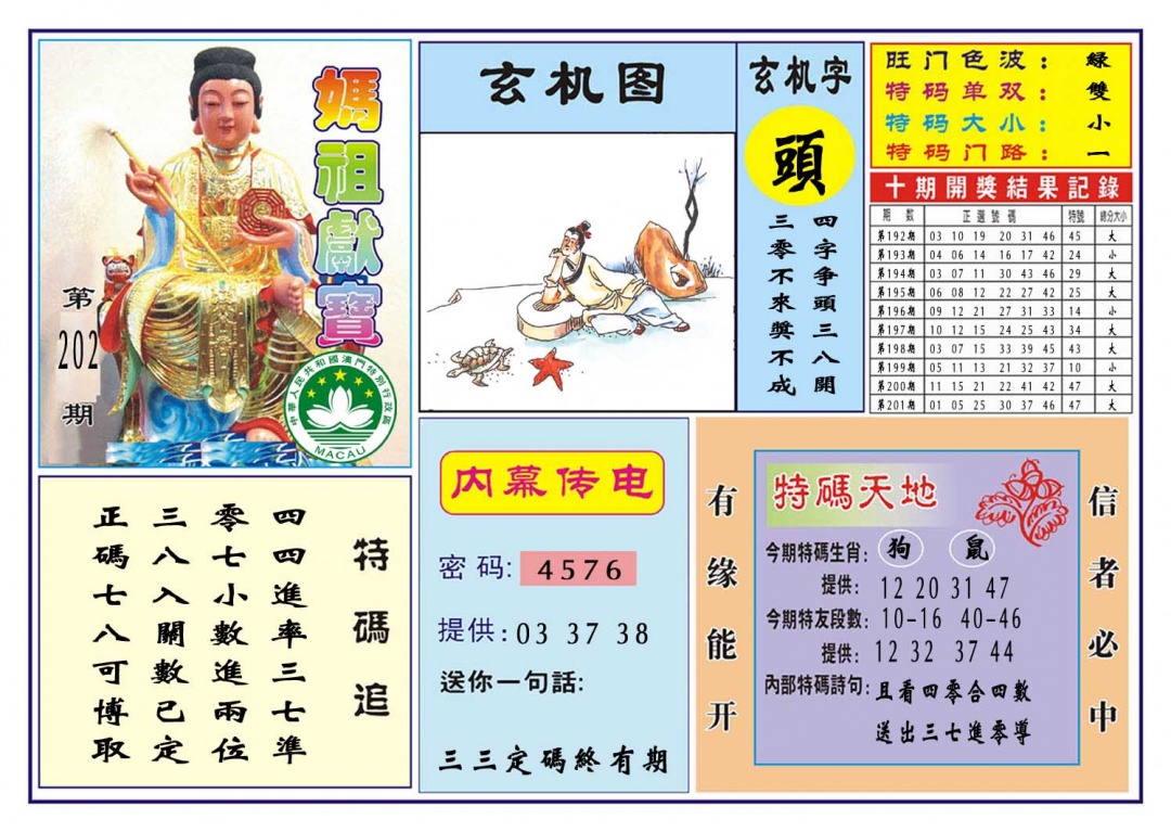 202期马祖献宝[图]