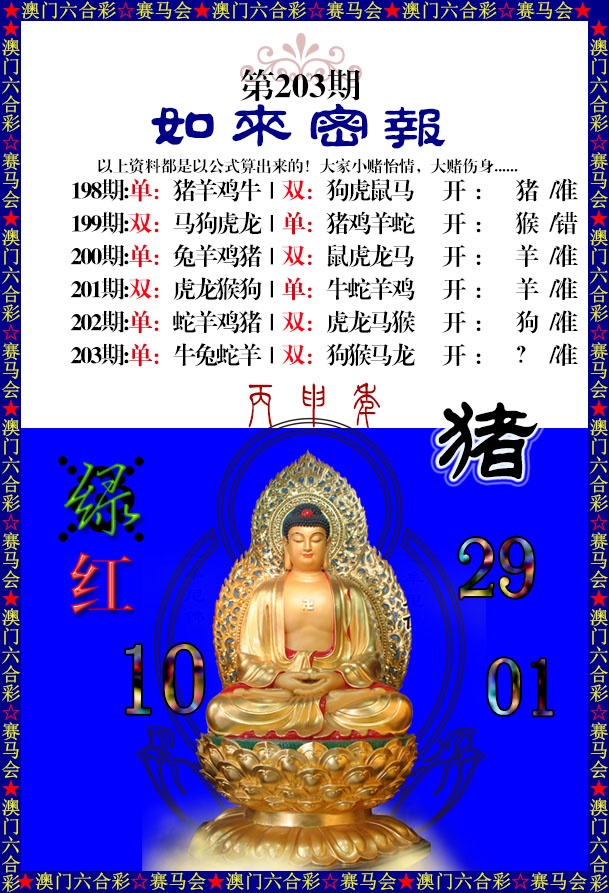 203期如来秘报[图]