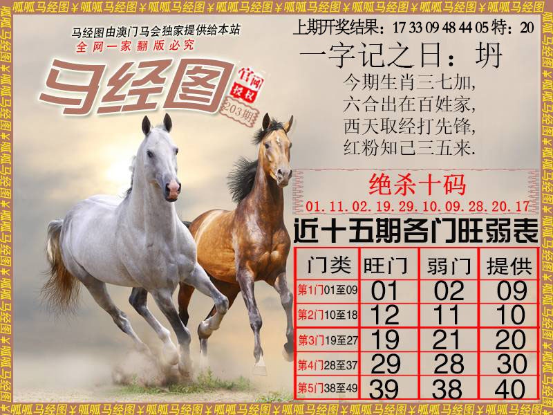 203期马经4[图]