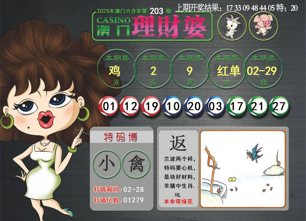 203期澳门理财婆[图]