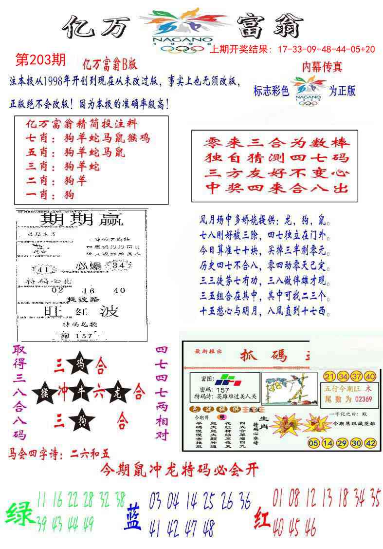 203期亿万富翁B[图]