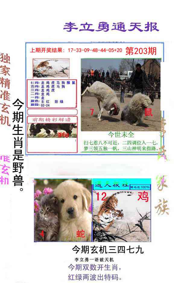 203期李立勇通天报[图]