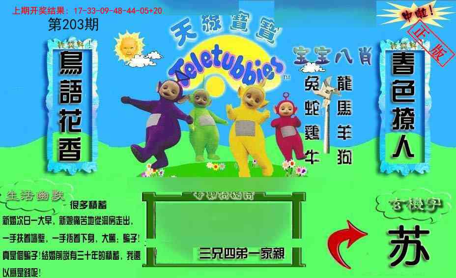 203期新天线宝宝(2006一版)[图]