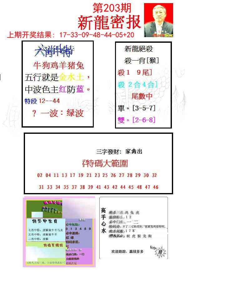 203期新龙密报[图]