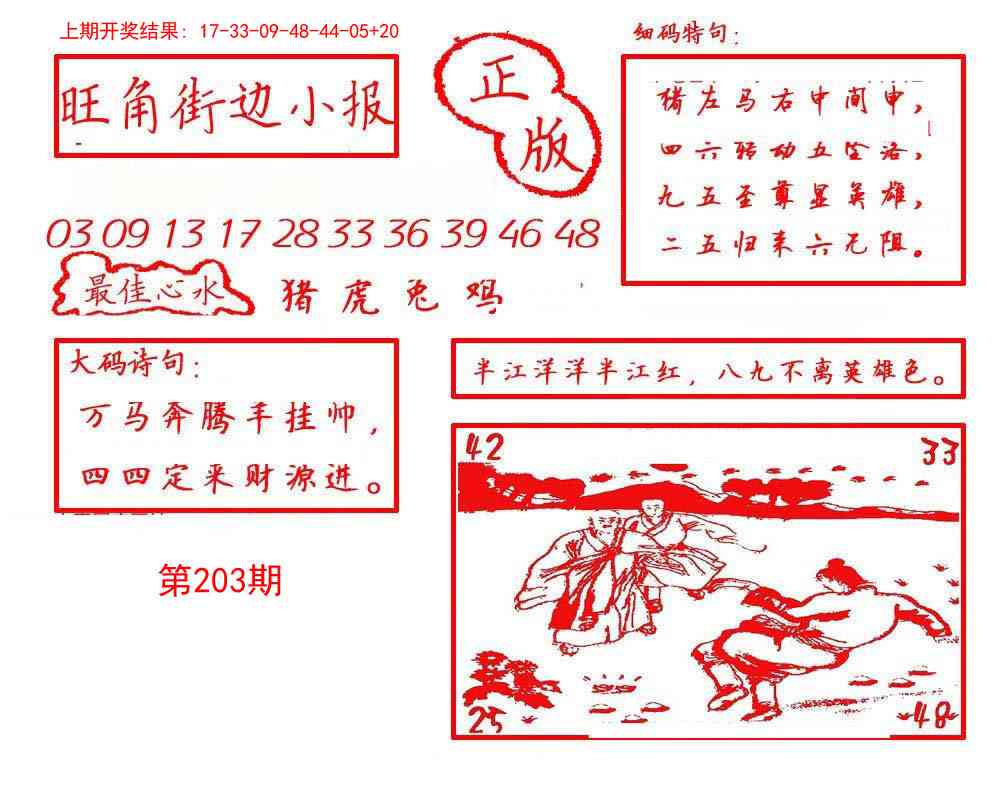 203期旺角街边小报[图]