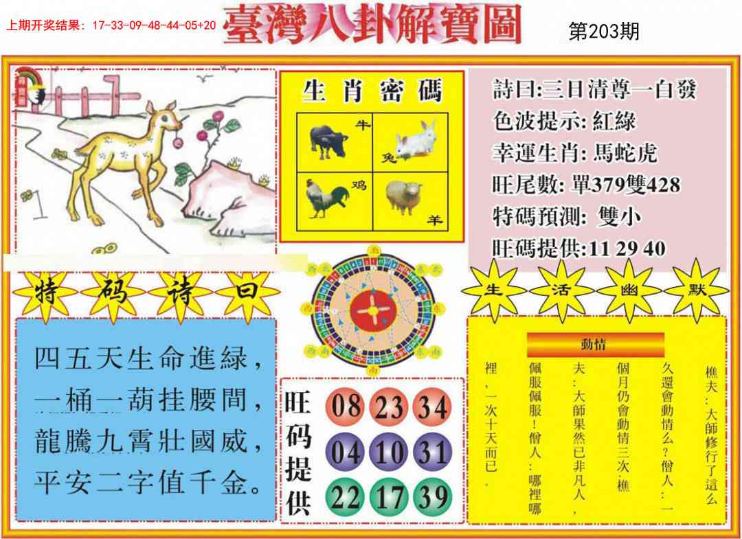 203期台湾八卦解宝图[图]