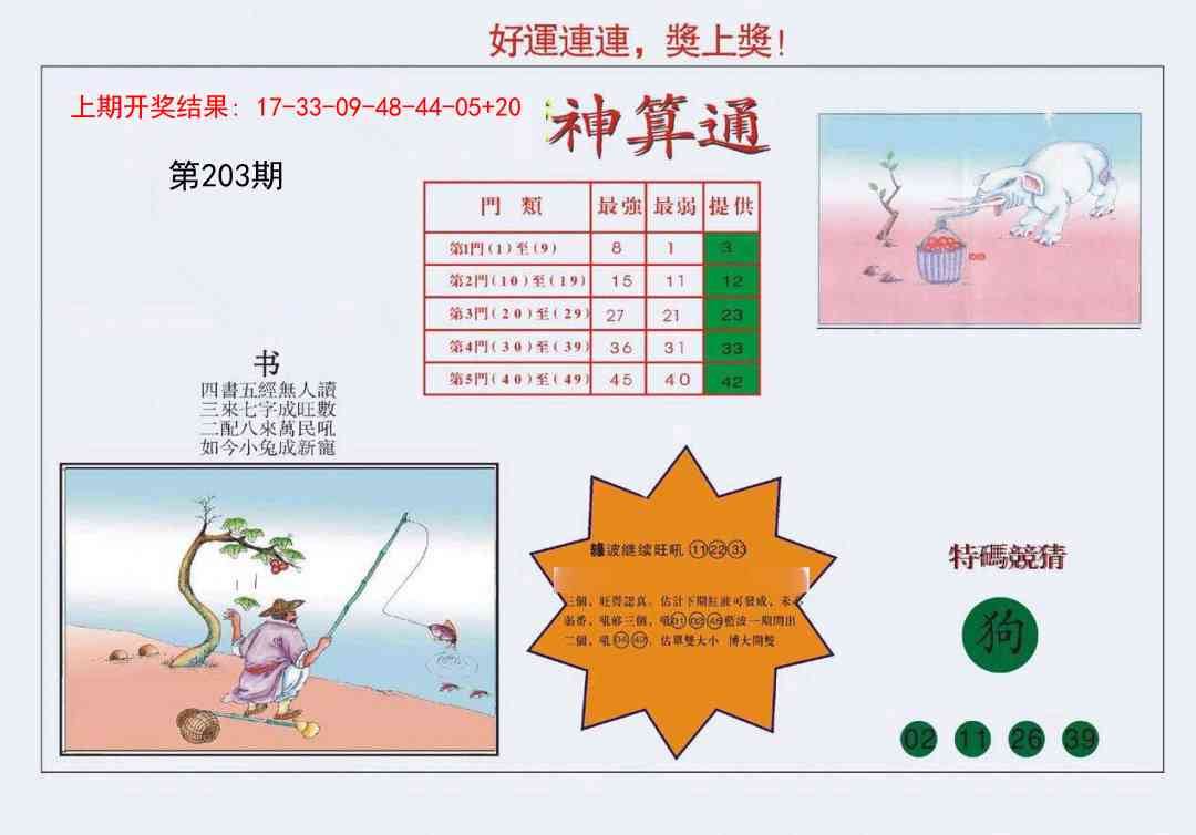 203期4-台湾神算[图]