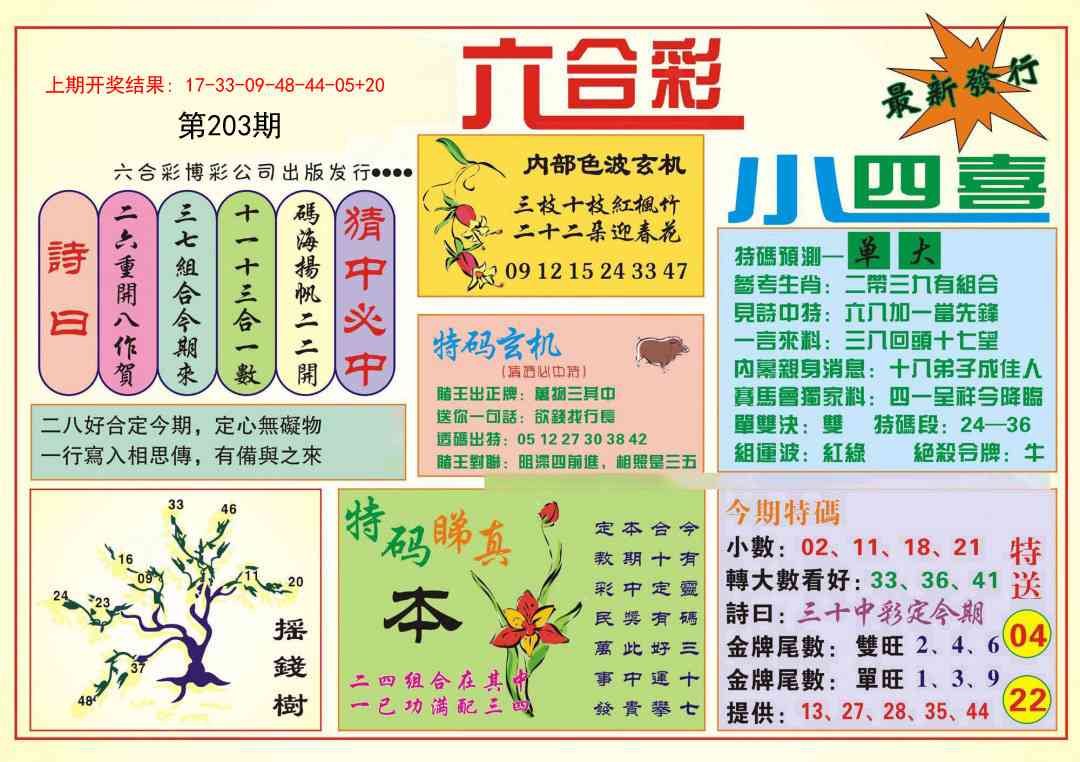 203期小四喜[图]
