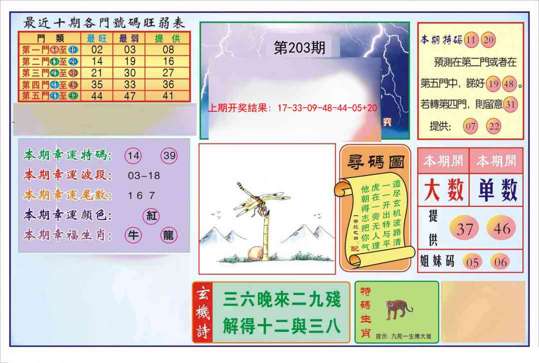203期逢赌必羸[图]