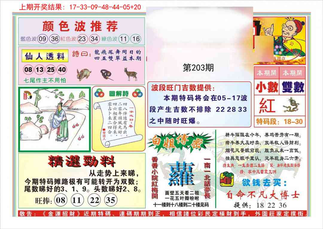 203期金运招财[图]