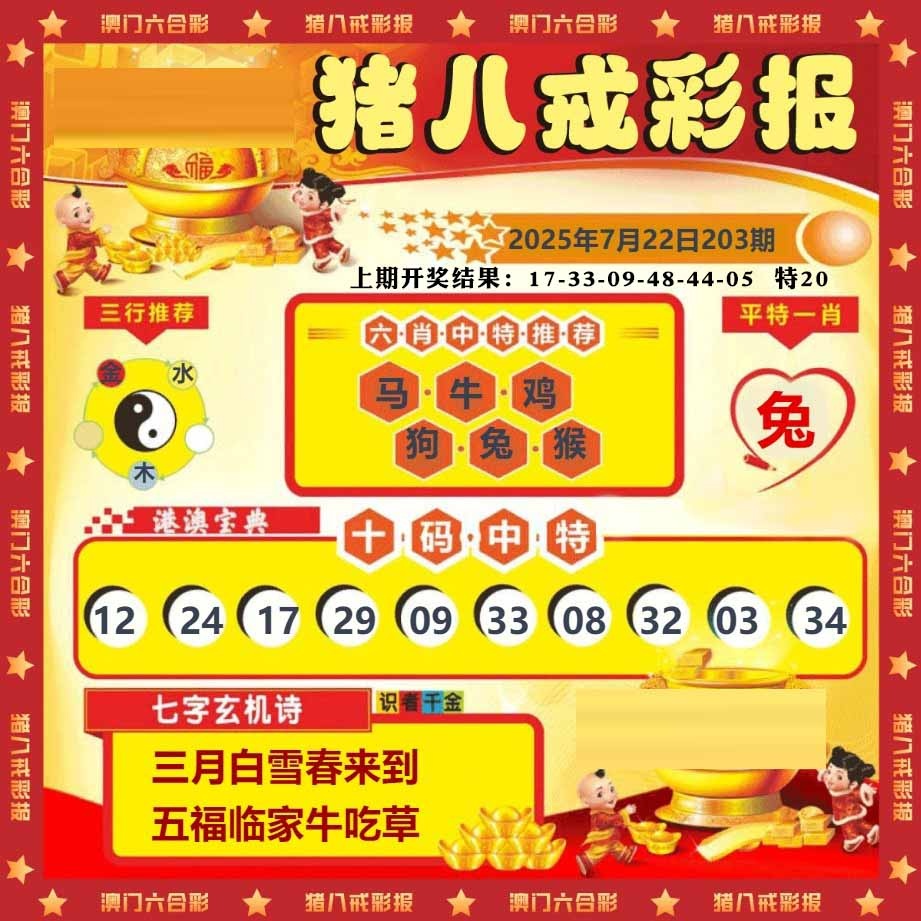 203期猪八戒彩报[图]