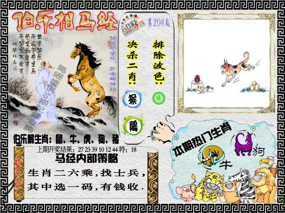 204期伯乐相马经[图]