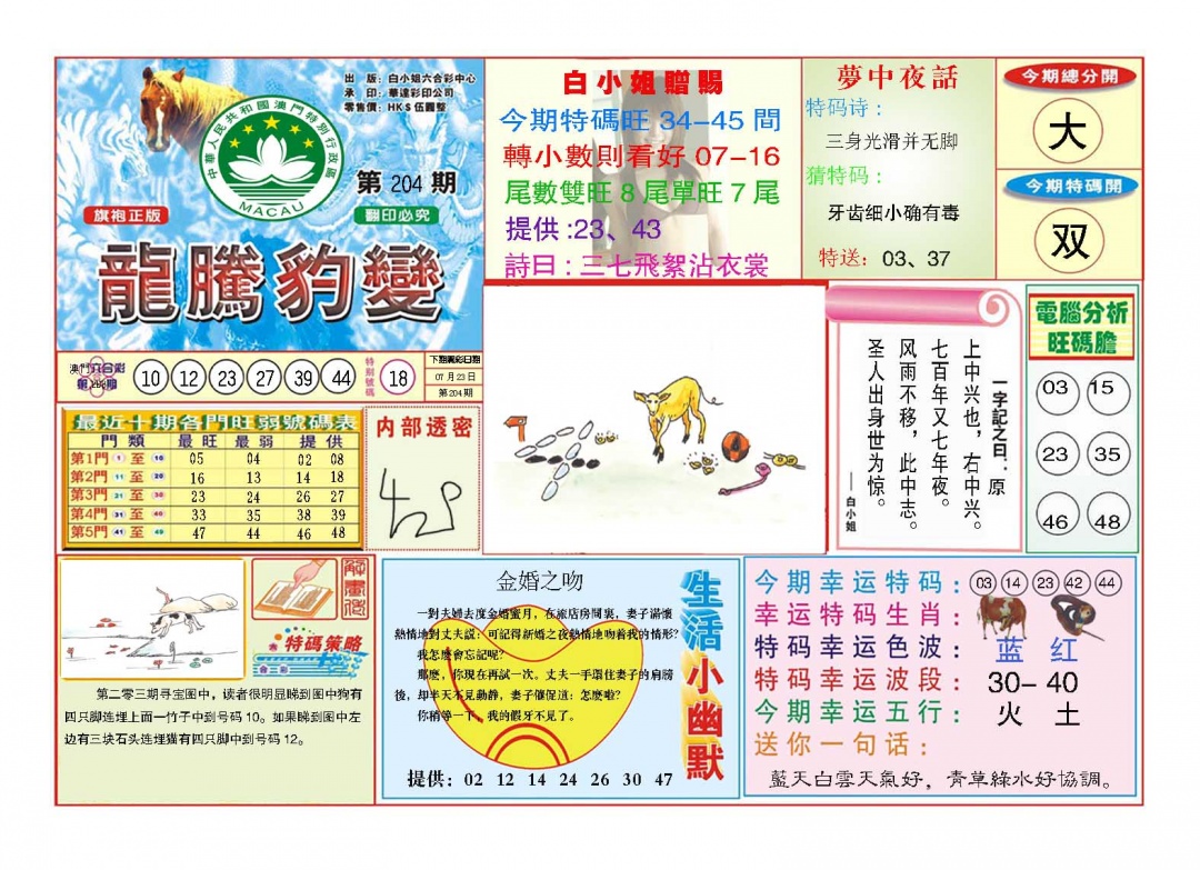204期龙腾豹变[图]