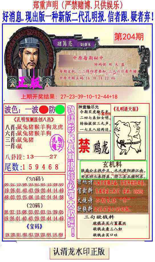 204期另二代孔明报[图]