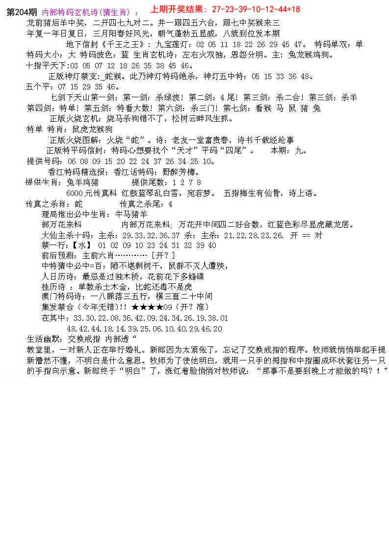 204期五星报B[图]