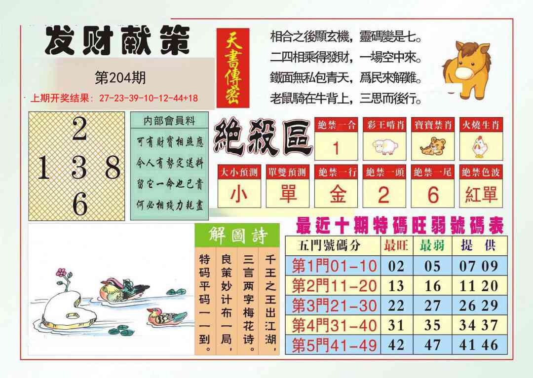204期发财献策[图]