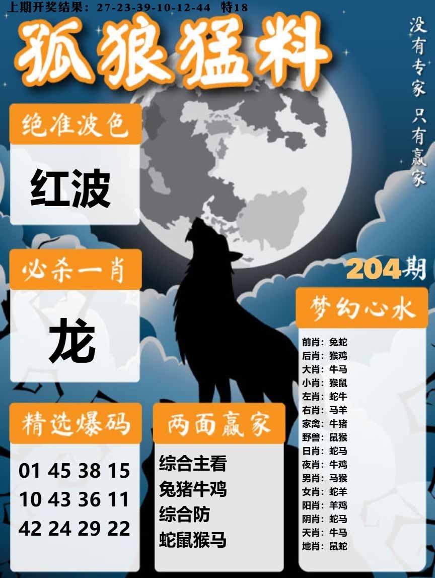 204期孤狼猛料[图]