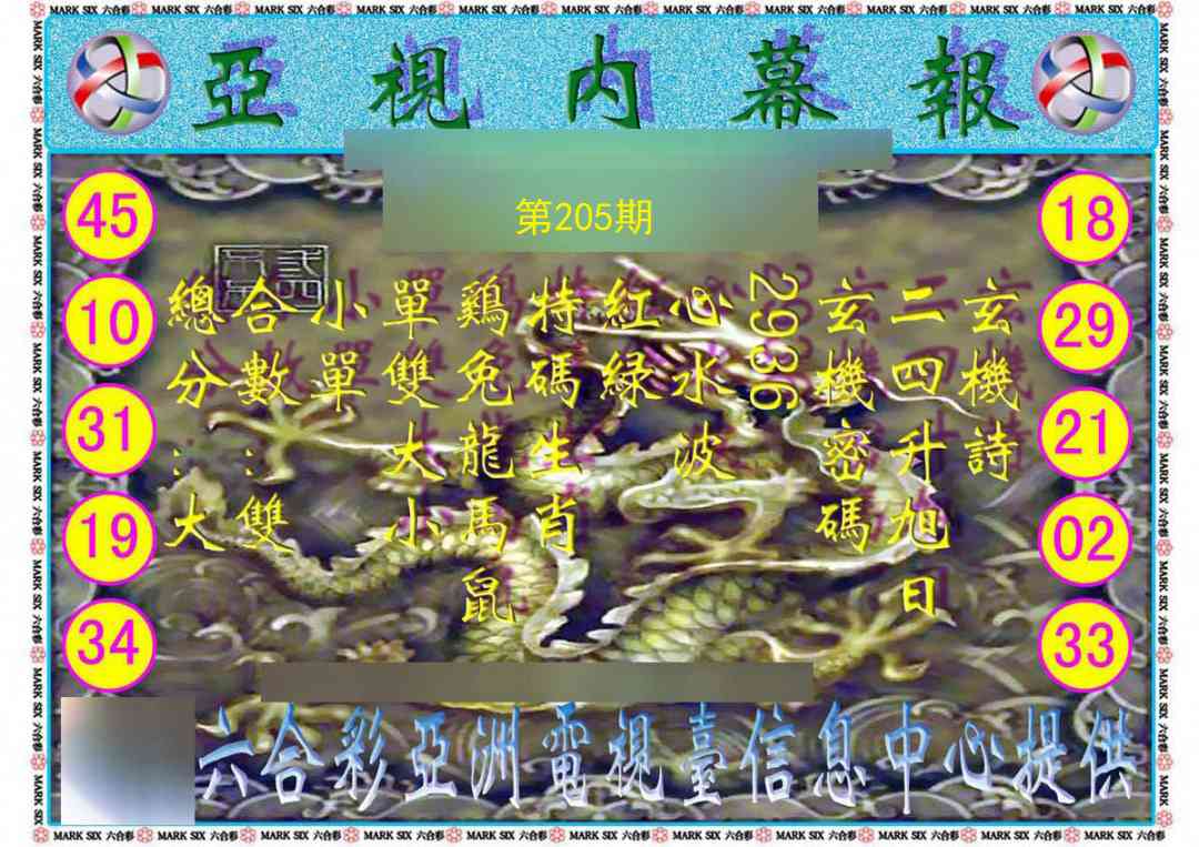 205期亚视内幕报[图]