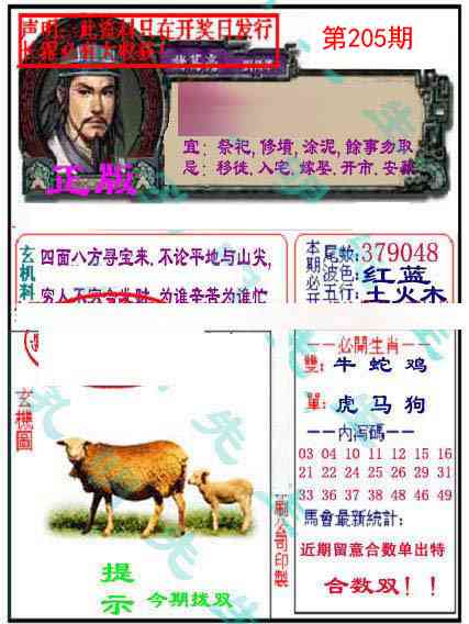 205期正版孔明报[图]