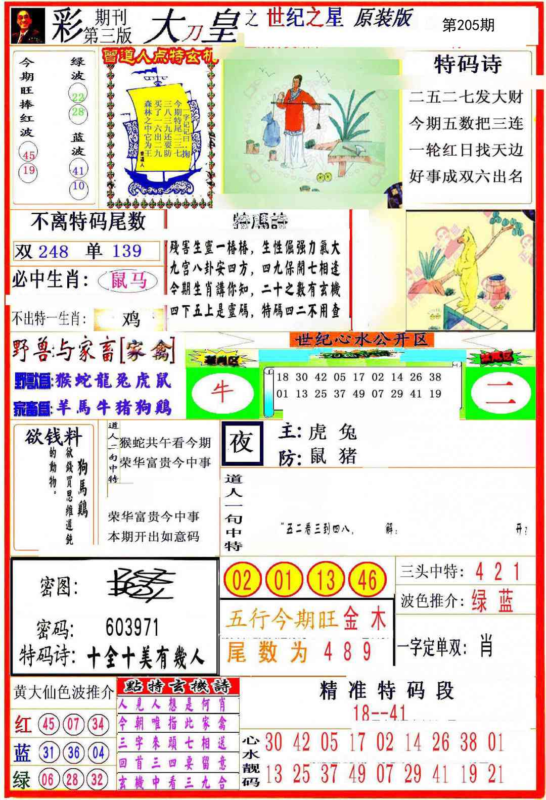 205期大刀皇之(世纪之星)[图]