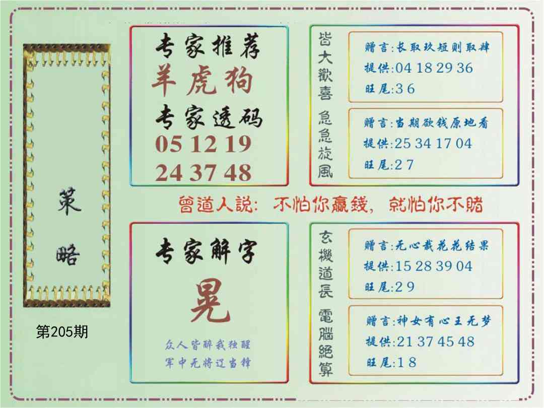 205期策略[图]