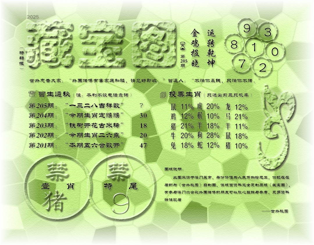 205期老《藏宝图》[图]