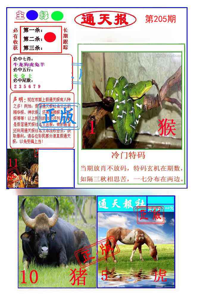 205期通天杀波图1[图]