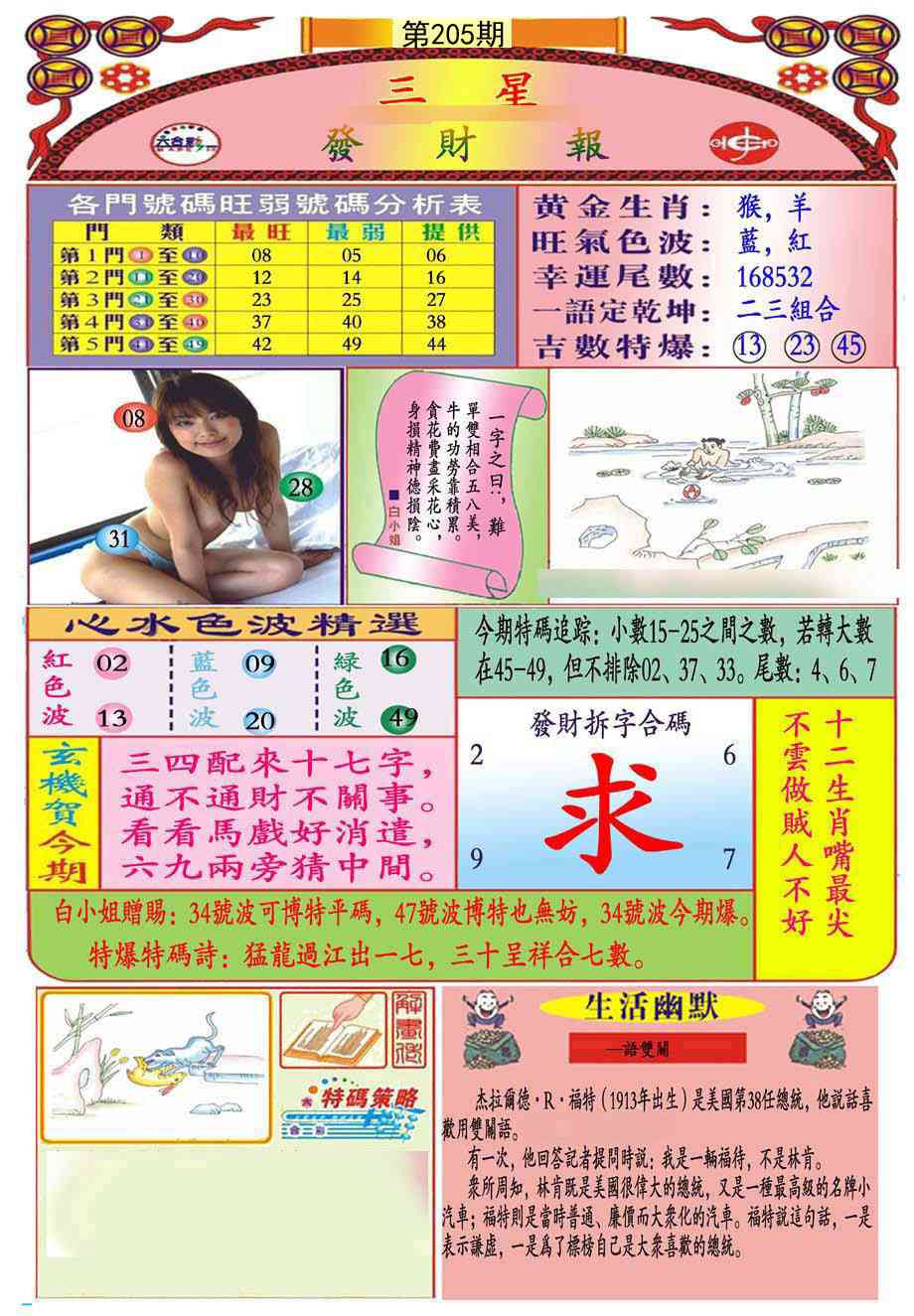 205期三星发财报(推荐)[图]