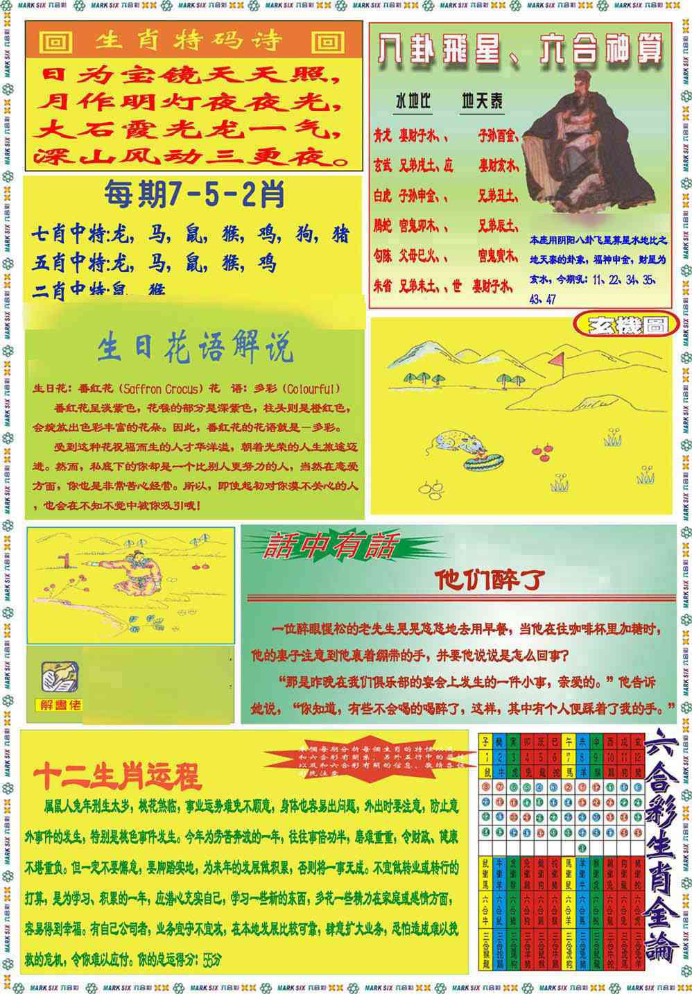 205期九龍马经B(推荐)[图]