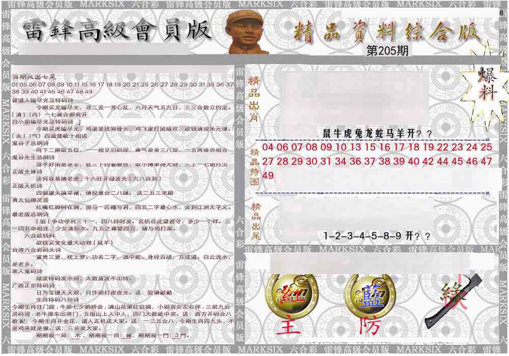 205期雷锋资料综合版[图]