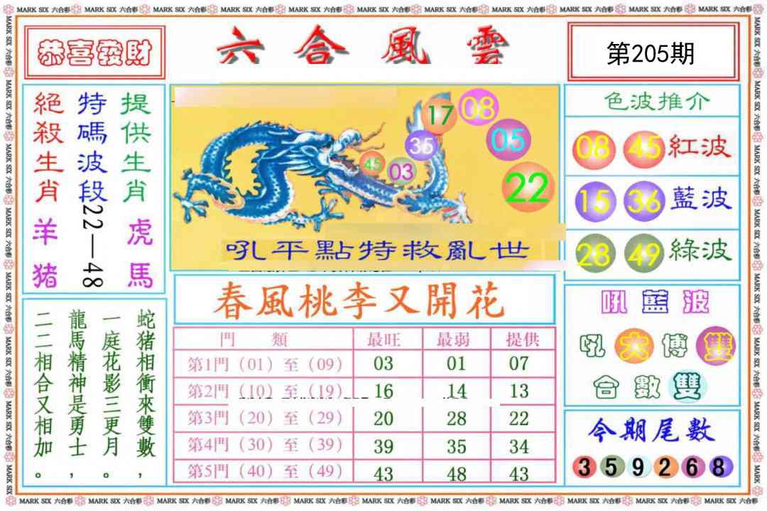 205期六合风云《另版》[图]