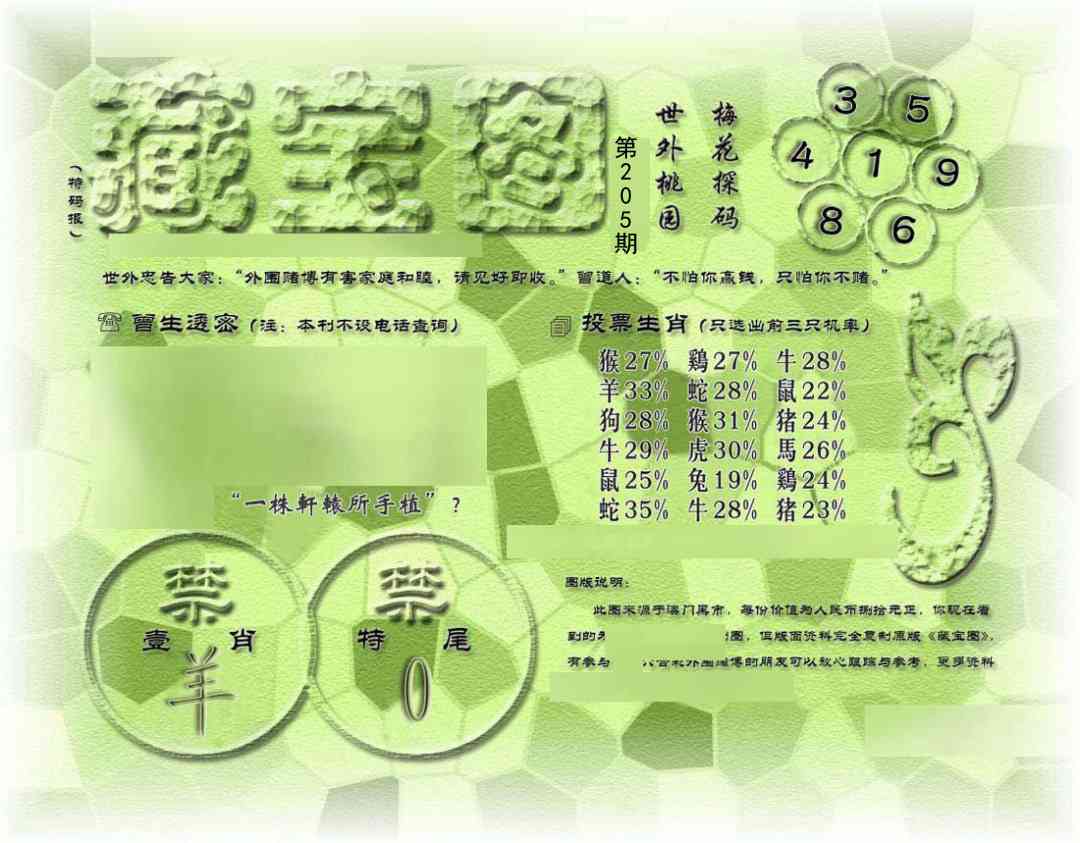 205期假老藏宝图[图]